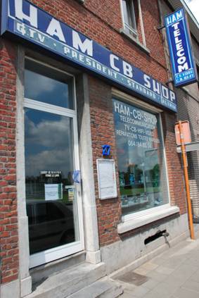 Entrée du magasin HAM CB SHOP
